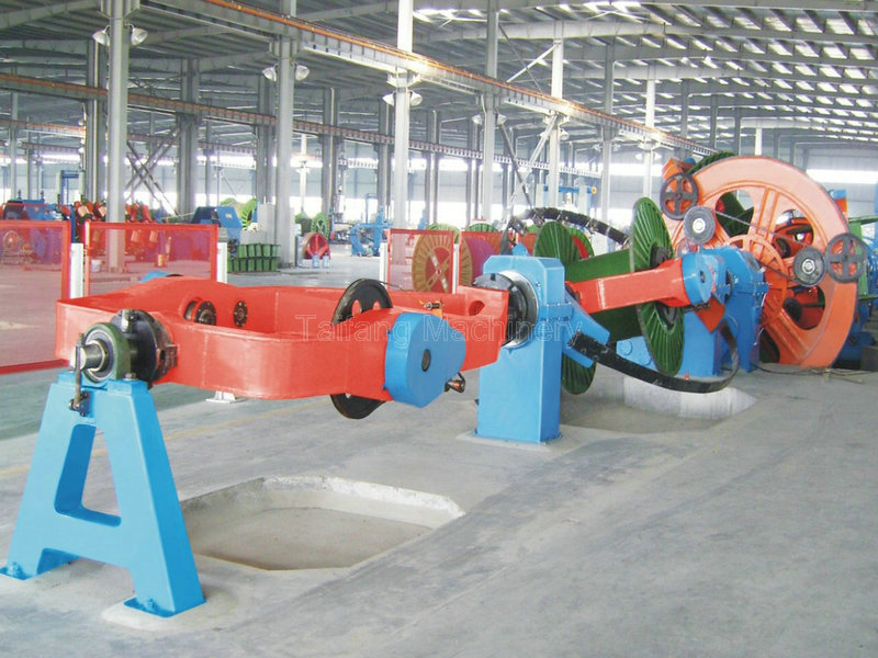 Cradle type cable forming machine