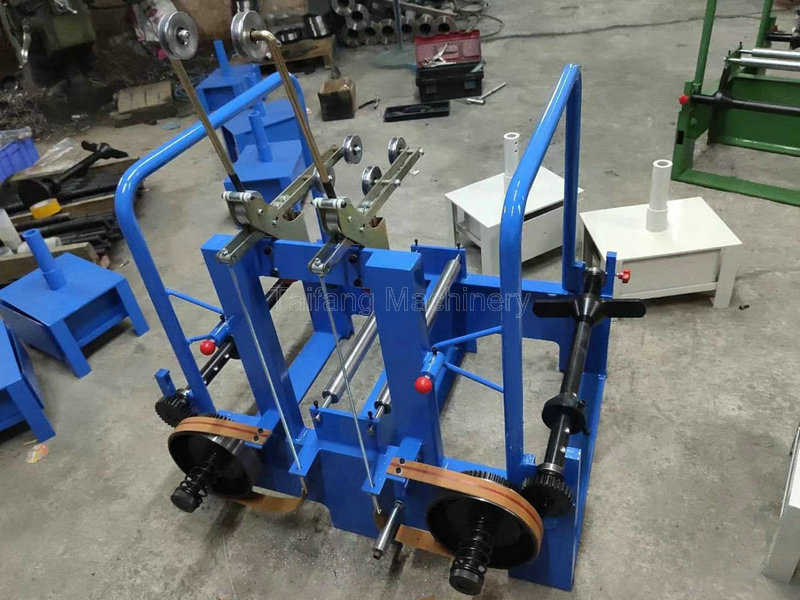 Double axis pay-off rack