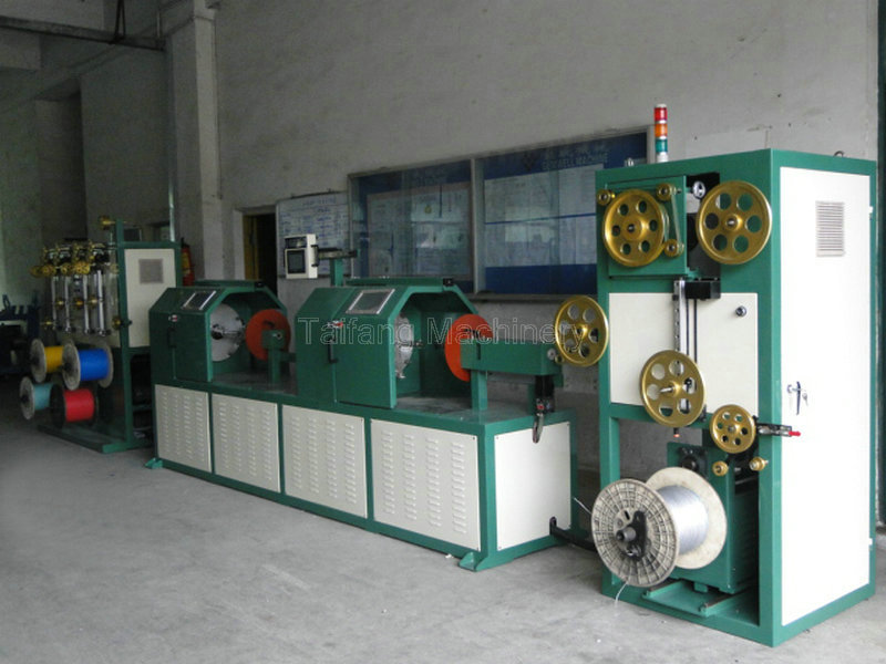 Horizontal double-layer tape wrapping machine